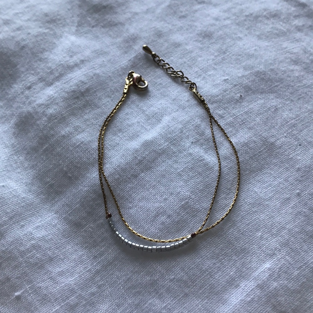 Gold and Silver Bracelet